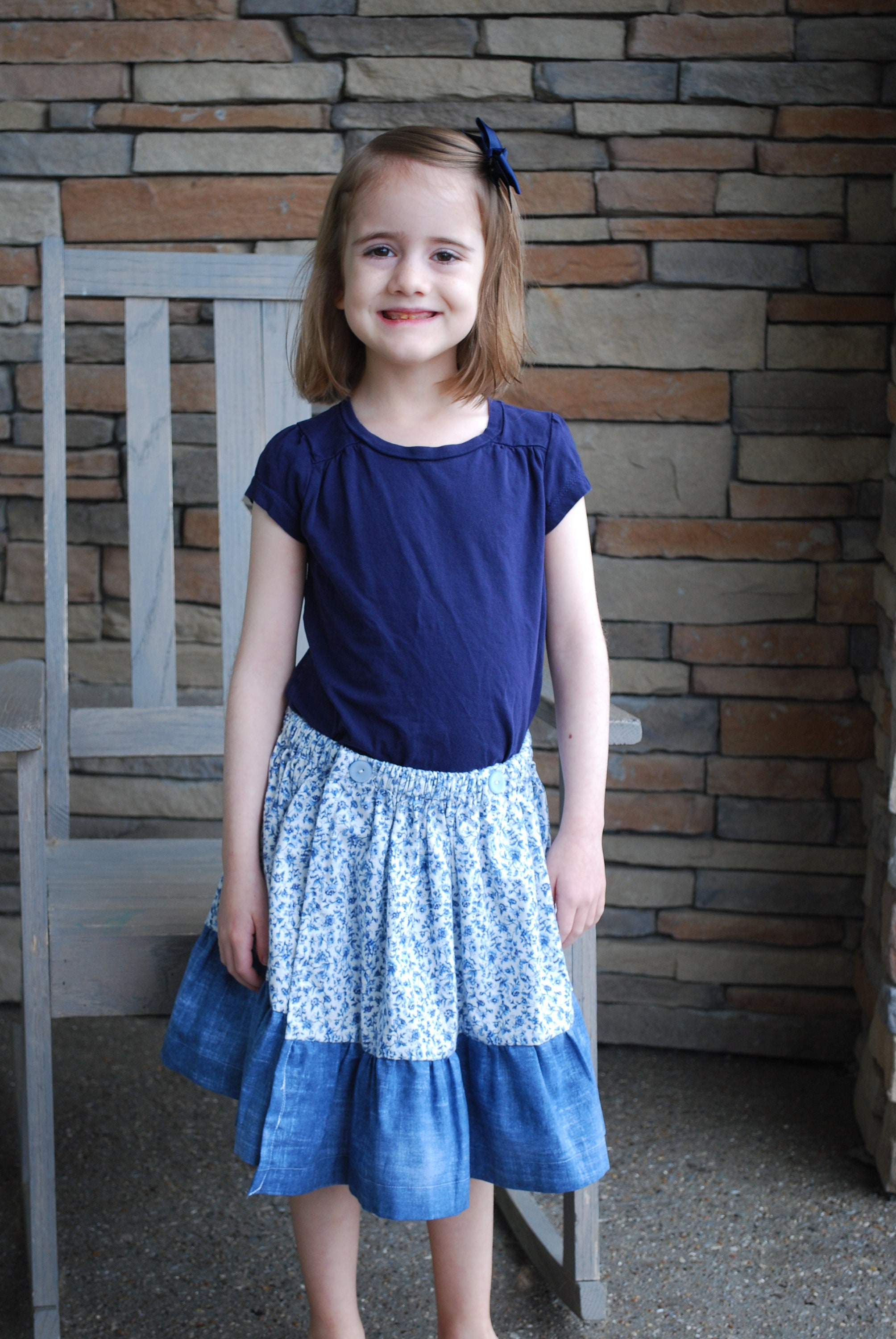Little Girl Shirt/Skirt & Baby Dress All In One Etsy