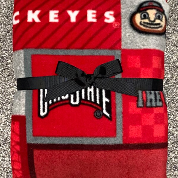 Ohio State Blanket Etsy