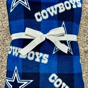 Dallas Football No Sew fleece blanket, cowboys throw blanket, cowboys bedding, Dallas throw blanket, Dallas bedding, Dallas football blanket