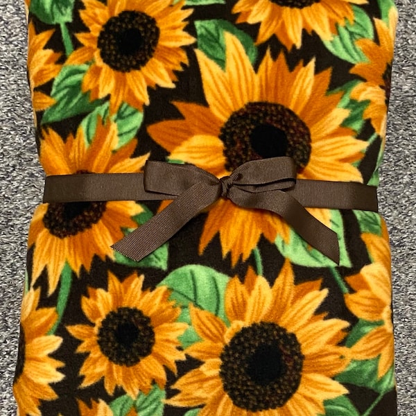 Sunflower Blanket Etsy