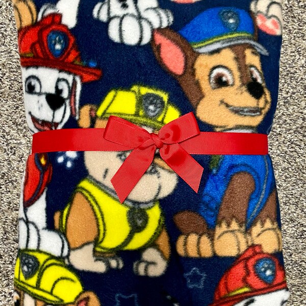 Paw Patrol Fleece Etsy