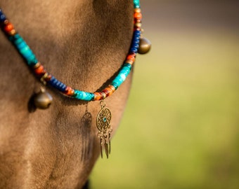 Rhythm beads for horses,horse rhythm beads,native American beads,horse accessories,natural horsemanship,horse tack accessories,pony beads