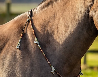 Horse Rhythm Beads/equine rhythm beads,Native American beads,horse accessories,natural horsemanship,horse bead necklace,trail beads,calming