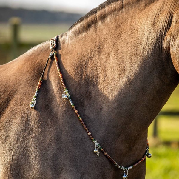 Horse Rhythm Beads/equine rhythm beads,Native American beads,horse accessories,natural horsemanship,horse bead necklace,trail beads,calming