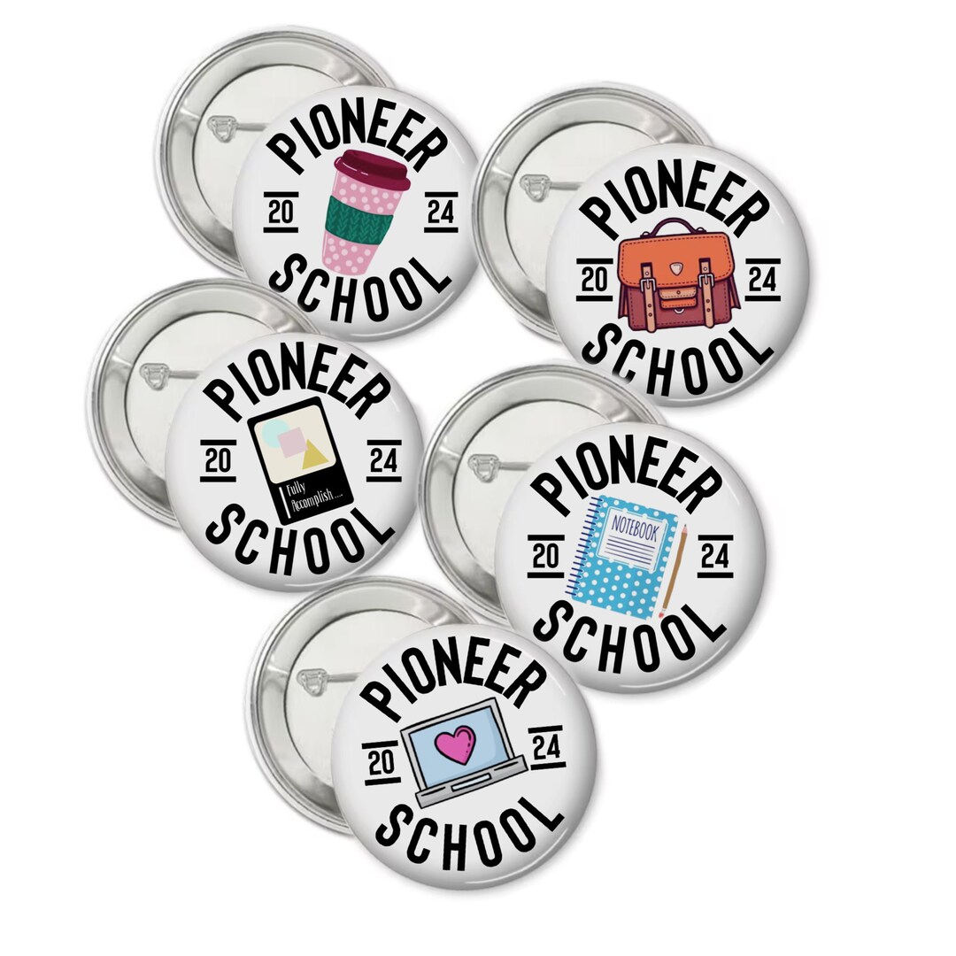Pioneer School 2024 Pins Super Pack Etsy