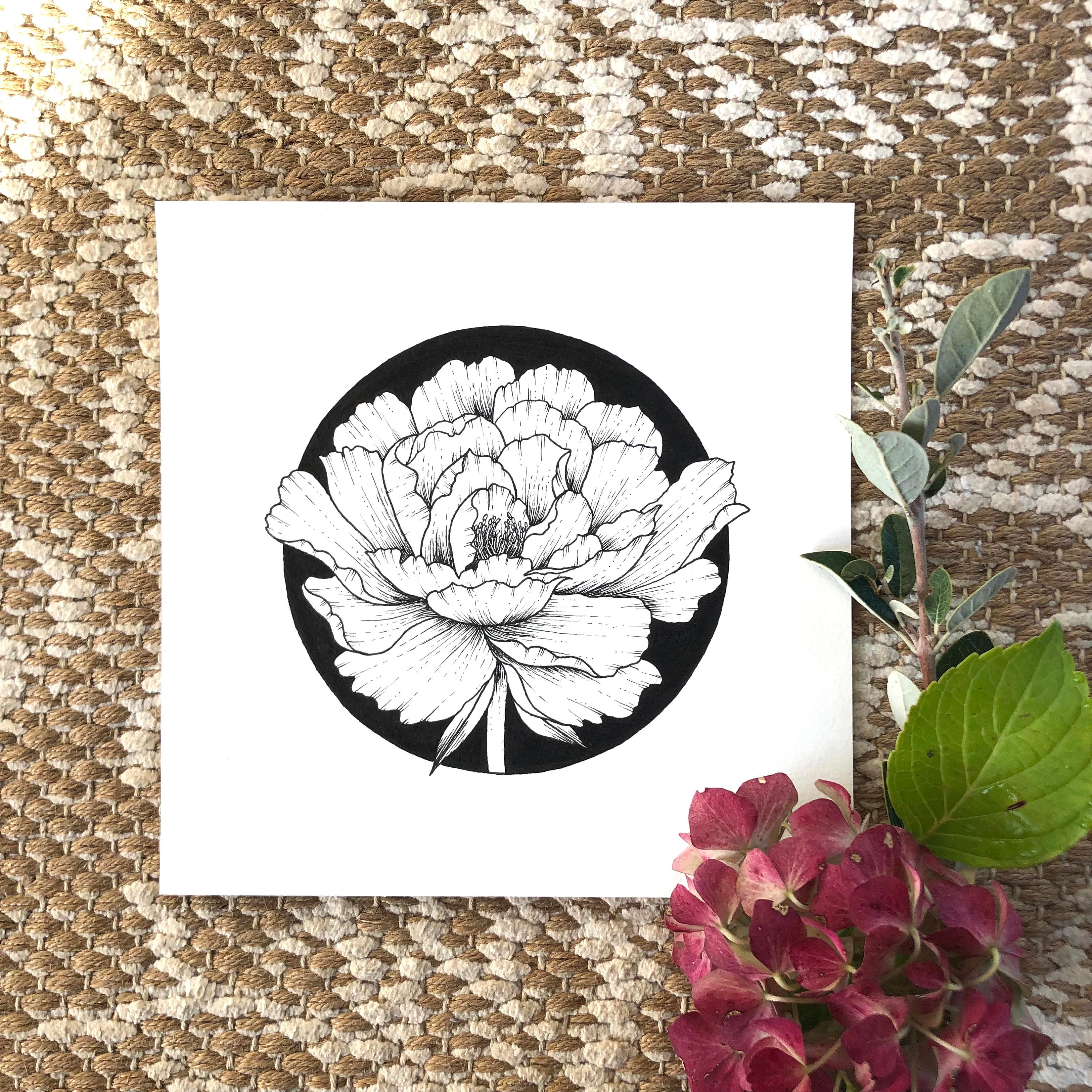 Illustration Originale à L'encre