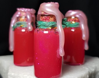 PINK - Color Magic Potions - Roze ,mini snowglobe potions, heketa -