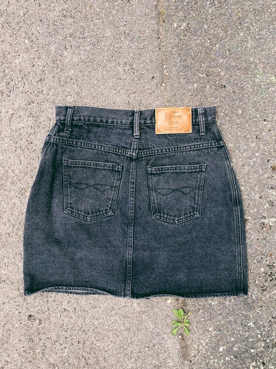 Vintage The London Jean Moda Intl Black High Wais… - image 2