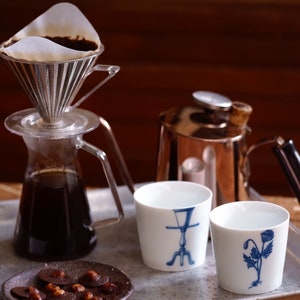 Bonsai Cups -poppy, perfect match for coffee and tea, for she and he!