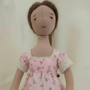 DYI e-boek Regency-jurk voor Victoriaanse pop-tutorial