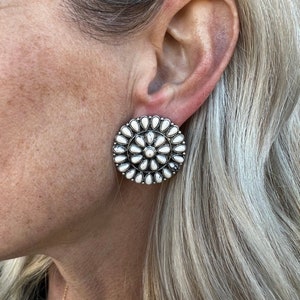 Large Cluster Squash Earrings image 10