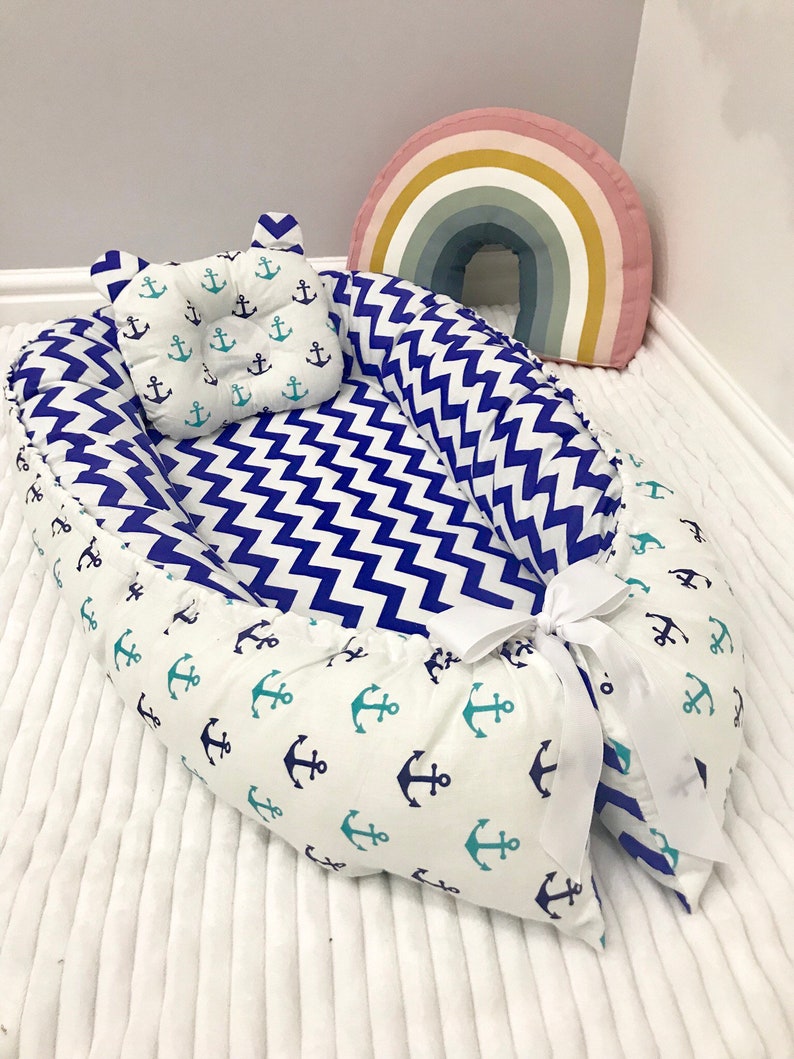 Baby nest Babynest Baby lounger Baby positoner newborn gift co sleeper neutral docatot babynest newborn baby bed babynestchen
