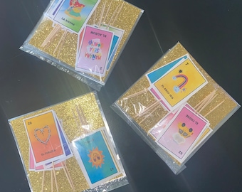 Mañana Seria Bonito - Loteria Cupcake Toppers - KAROL G Mañana Seria Bonito - Party Toppers