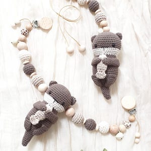 Stroller chain Maxi Cosi pendant little otter