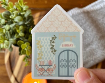 Library Sticker | Waterproof Book Lover Gift