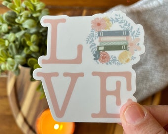 Love Book MAGNET | fridge magnet | car magnet | refrigerator magnet | magnet bookmark |