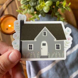Flower house Sticker | greenhouse plants sticker | plant sticker | gifts for friend | gifts for plant mom | gifts for plant lover
