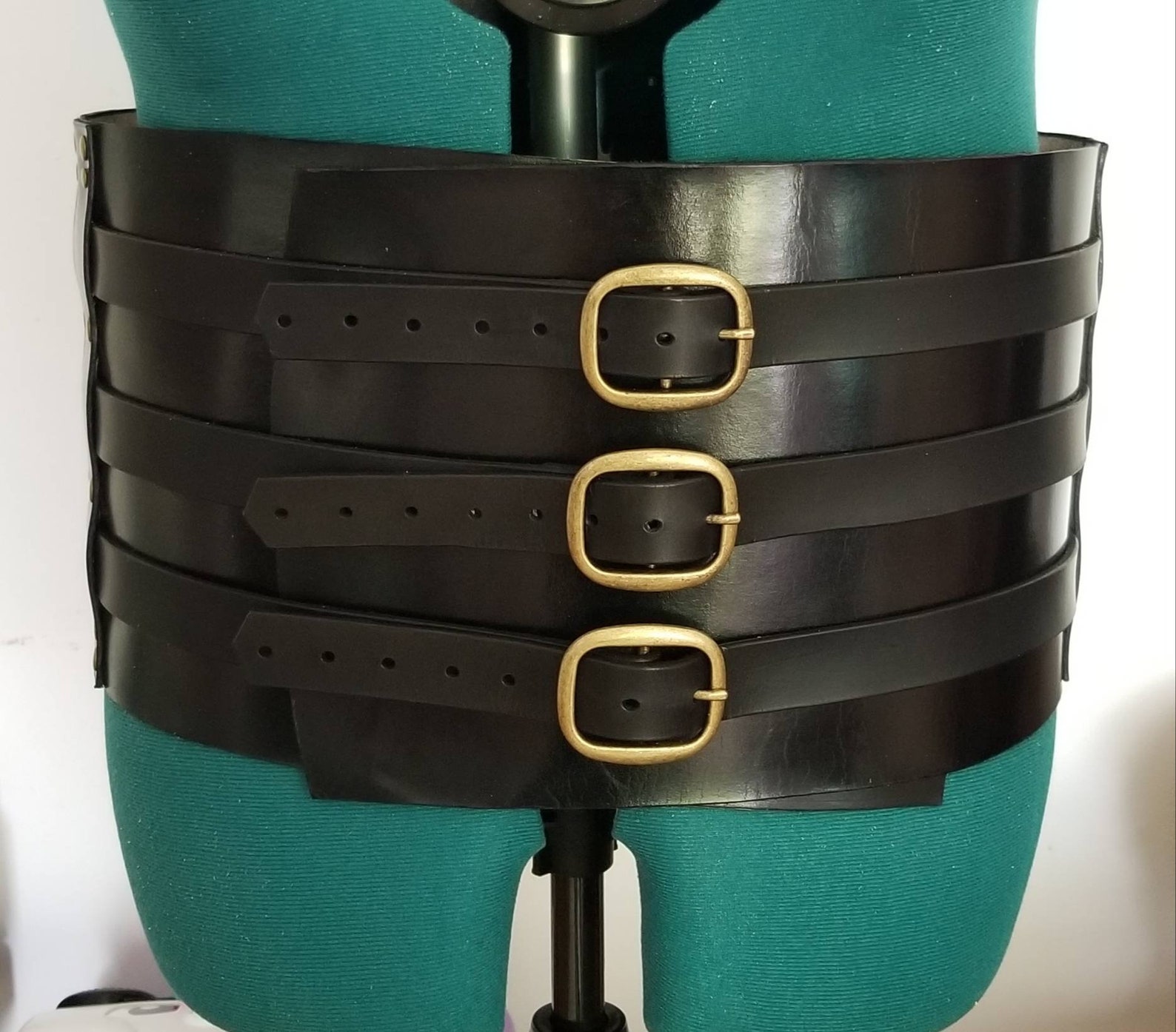 Leather armor kidney belt wide belt mens medieval renaissance Etsy