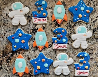Custom Cookies- Space