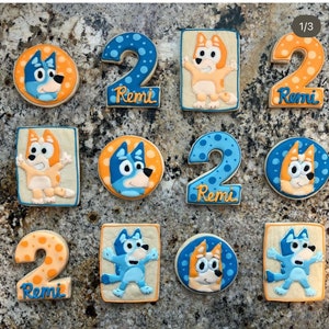 Custom Cookies: Bluey