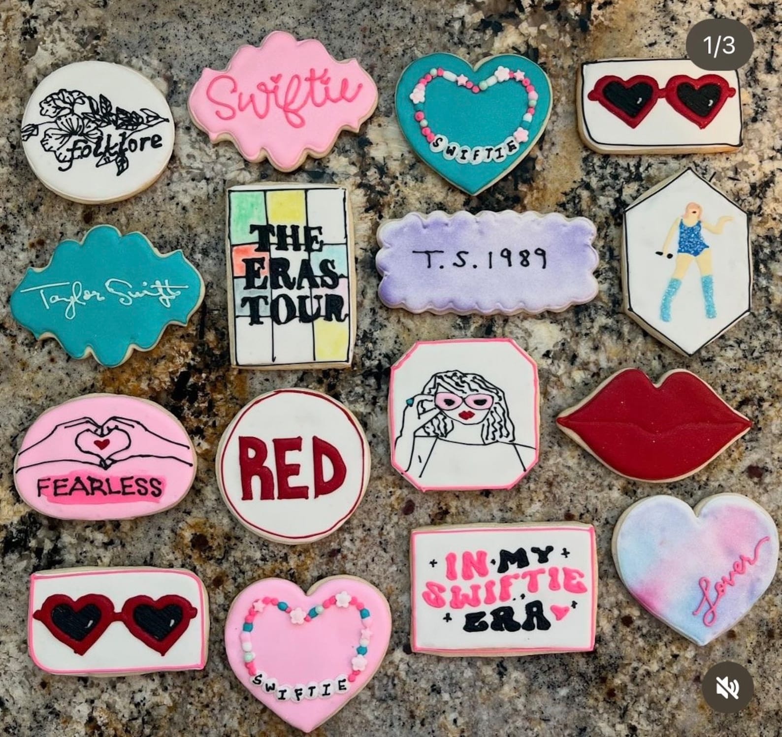Custom Cookies- T. Swift - Etsy