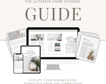 Home Staging Guide: checklist, prijslijst, contract (digitale download)