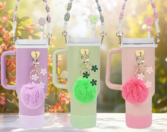 4 Stück Wolken-Silikon Strohhalm-Abdeckung Für Stanley Becher 30oz/40oz – Auslaufsicher, Staubdicht