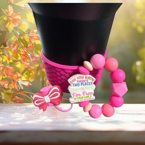 Stanley Tumbler Accessories Bundle: Straw Topper, Silicone Boot & Handle Charm