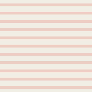 Striped Apart Rose, 1/2 yd, Art Gallery Knit Fabric, KS-110, Cotton Spandex Knit, AGF Jersey Knit Fabric, Cream Pink Knit, Striped Knit
