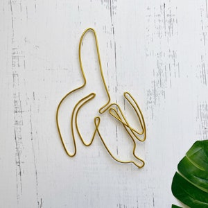 Banana Wall Art | Wire Wall Art| Home Decor | Wall Decor | Banana Decor | Wire Banana | Fruit Wall Art | Wall Hanging | Fruit Decor