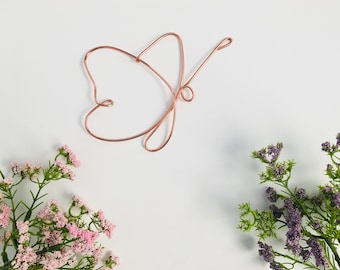 Wire BUTTERFLY Wall Hanging Decor | Wire Wall Art | Wire Wall Decor | Wire Words