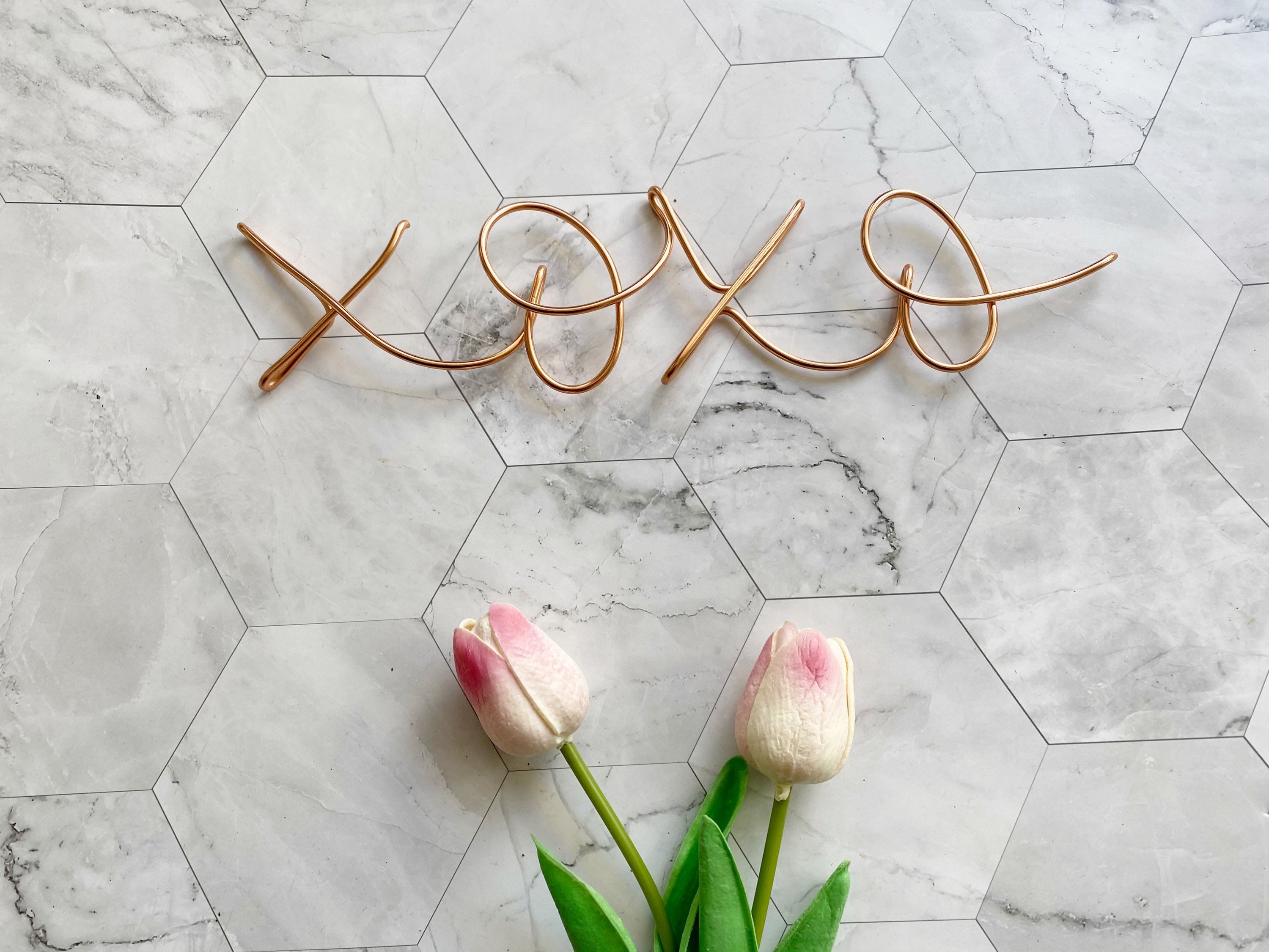 XOXO Wire Word Sign | Wire Words | Rustic Wire Word Sign | Wire Writi…