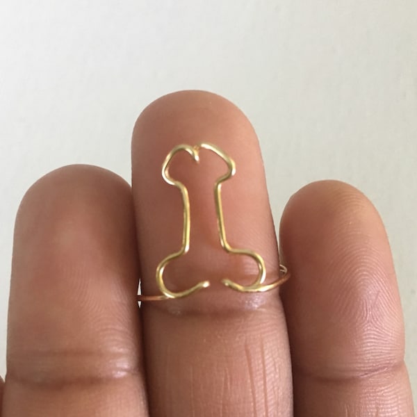 Adjustable Penis Ring | Bachelorette Party Favor | Wholesale | Gag Gift | Funny Rings | Wire Words