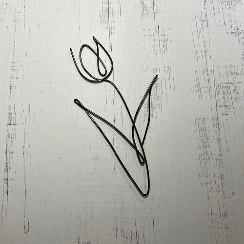 Single Wire Heart Wire Heart Decoration Etsy