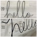 AUTOGRAPH Font | Wire Words | Wire Word Sign | Personalized Wall Art ...