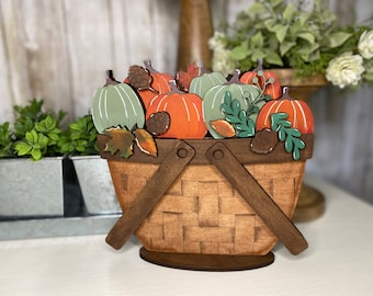 ADD-ON For Interchangeable Basket / Hanger, Fall Pumpkin, Pumpkin Decor, Tier Tray, Interchangeable Decor, Fall Decor, Pumpkins, Gifts,