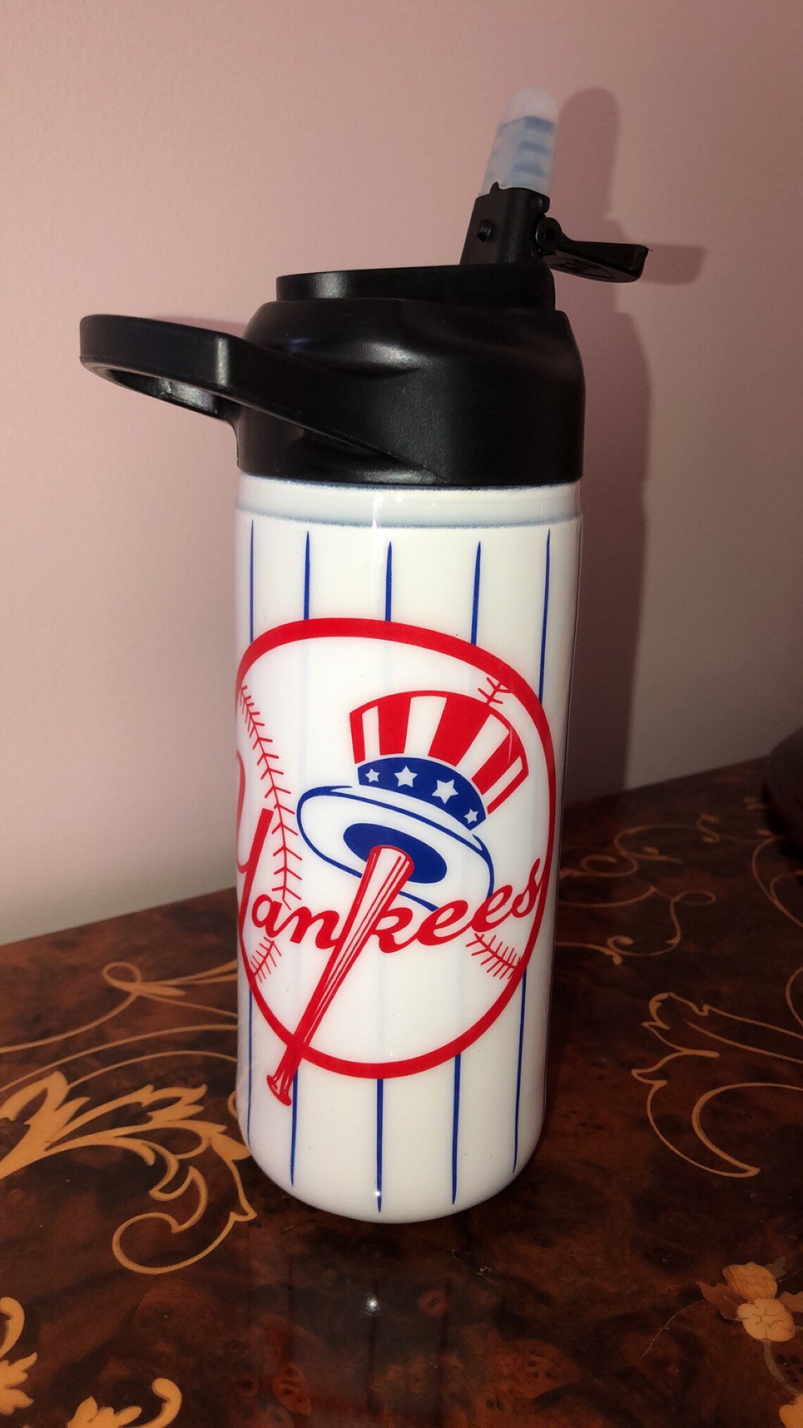 NY Yankees Water Bottle Etsy