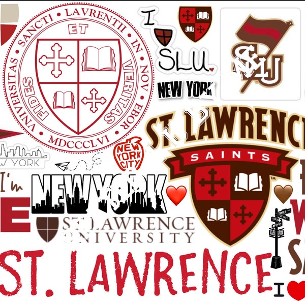 St. Lawrence University - Laptop Background/ Tumbler Wrap