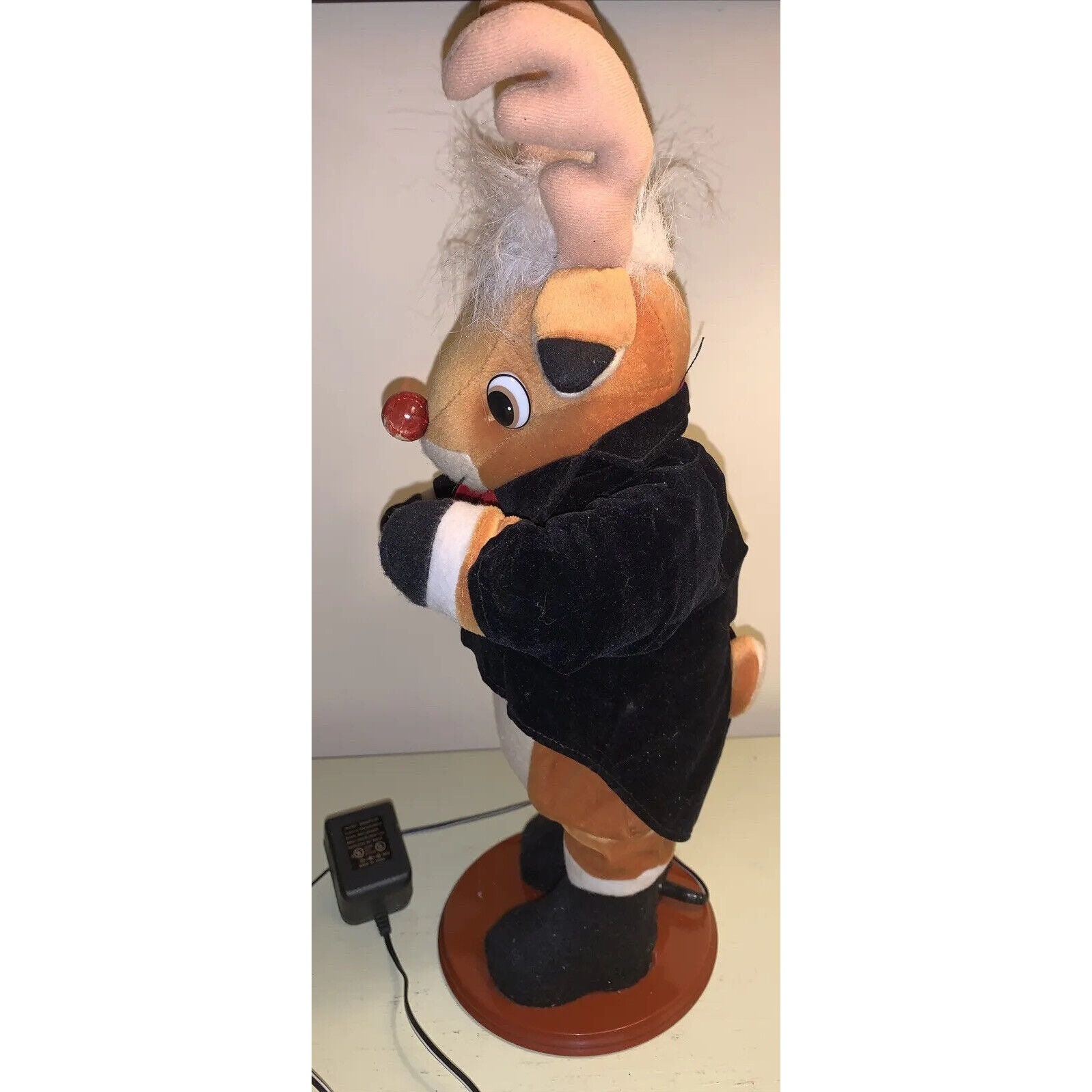 Dancing Rodolph 1977 Lighted Motionette Rudolph the Red Nosed Reindeer Dancing Musical ...
