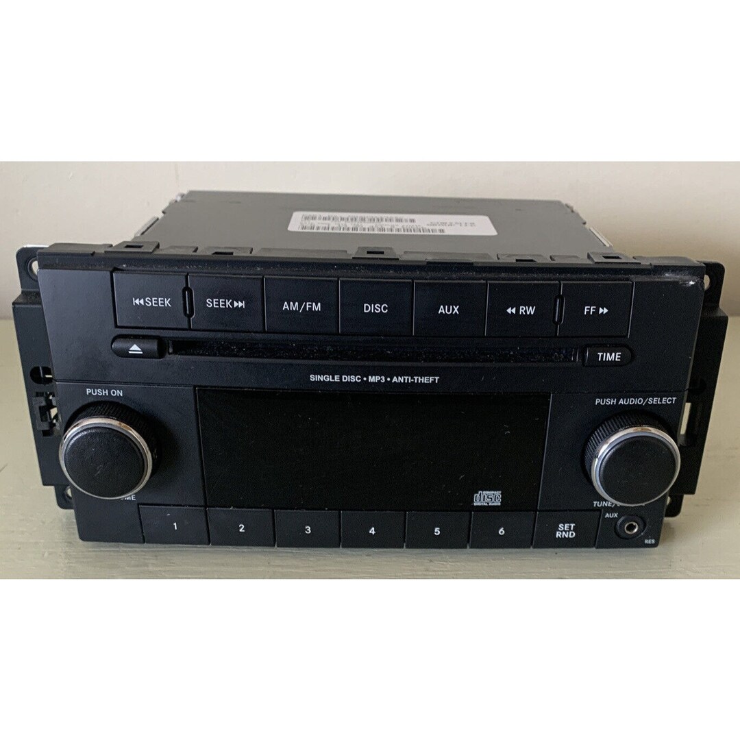 Chrysler Car Radio P05091195AC AM/FM Radio Single Disc CD MP3 Etsy
