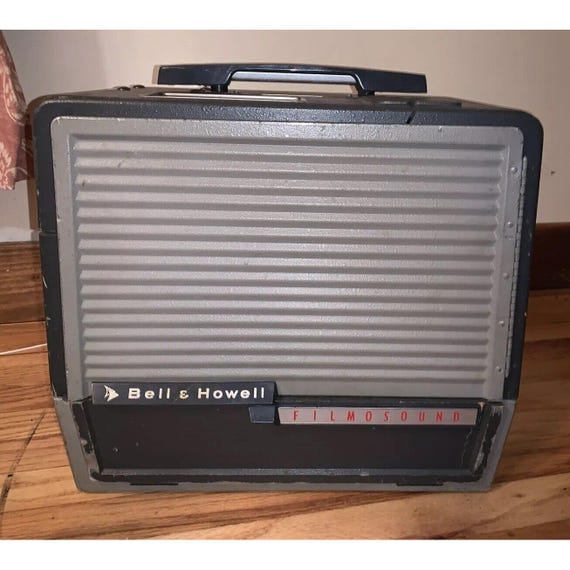 Bell & Howell FILMOSOUND 302 16mm Film Projector POWERS ON