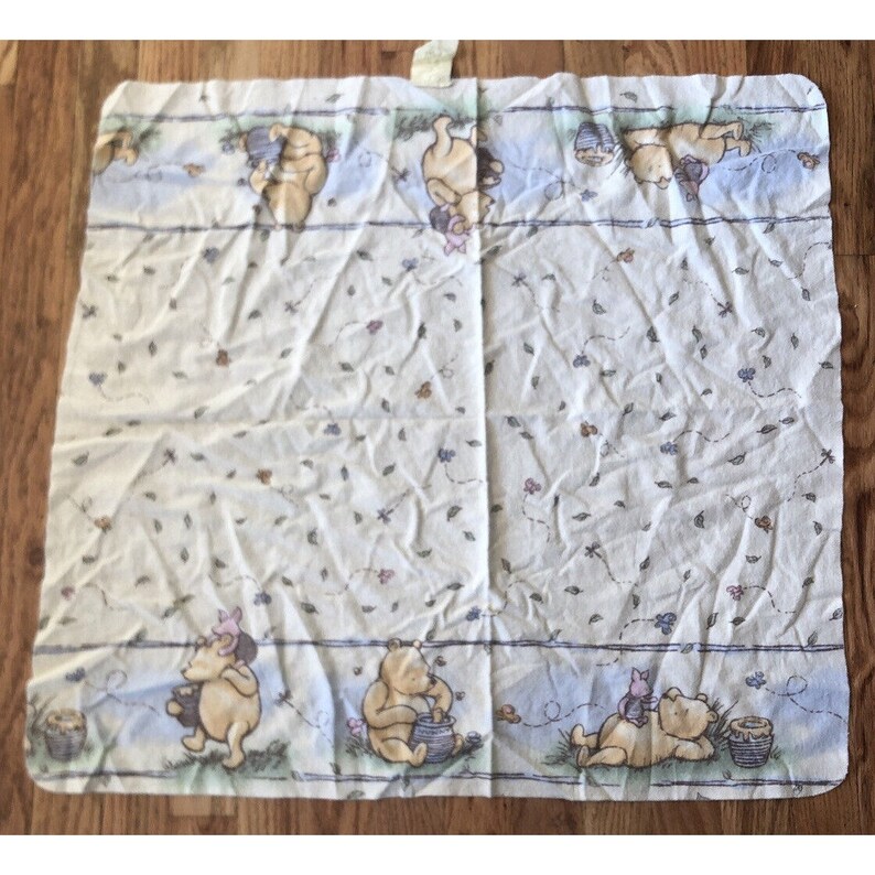 Winnie the Pooh Baby Blanket Receiving Classic Pooh Etsy