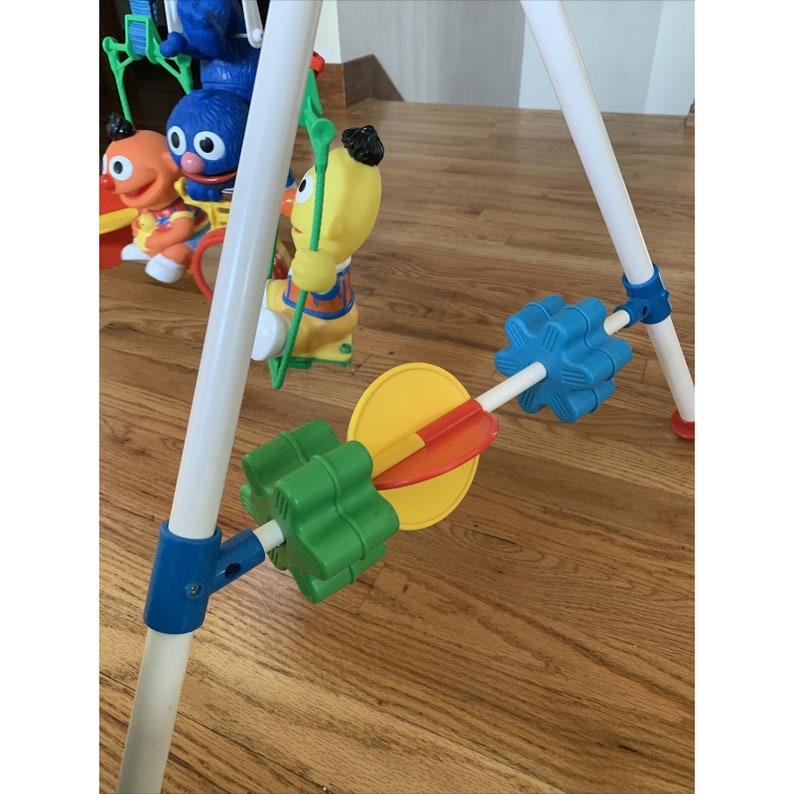 1990 Sesame Street Baby Play Gym Activity Center Big Bird - Etsy