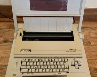 Smith Carona Word Processor Pwp 60 vintage writing 1980 1990 Typewriter