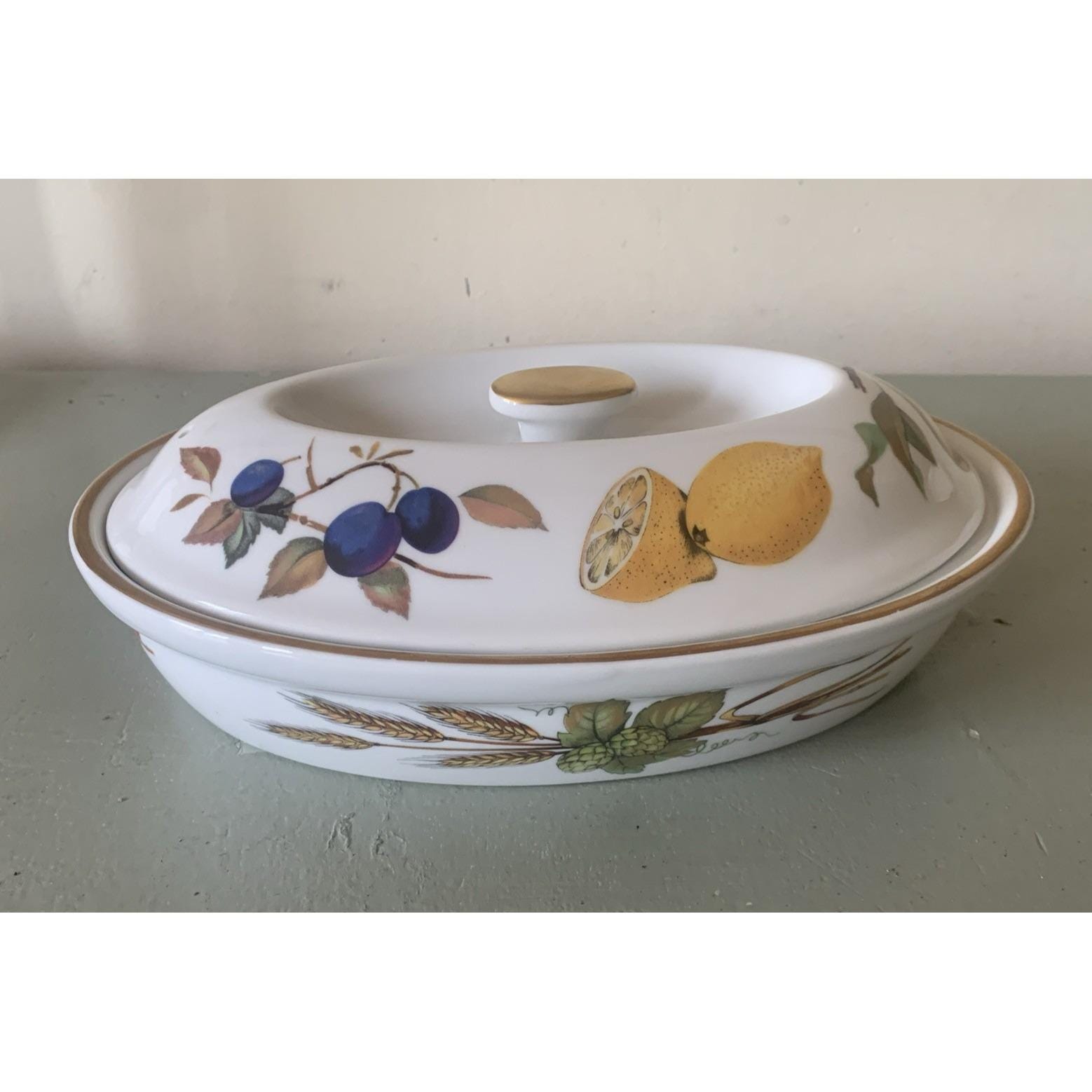 Royal Worcester Evesham Gold Bowls - Etsy