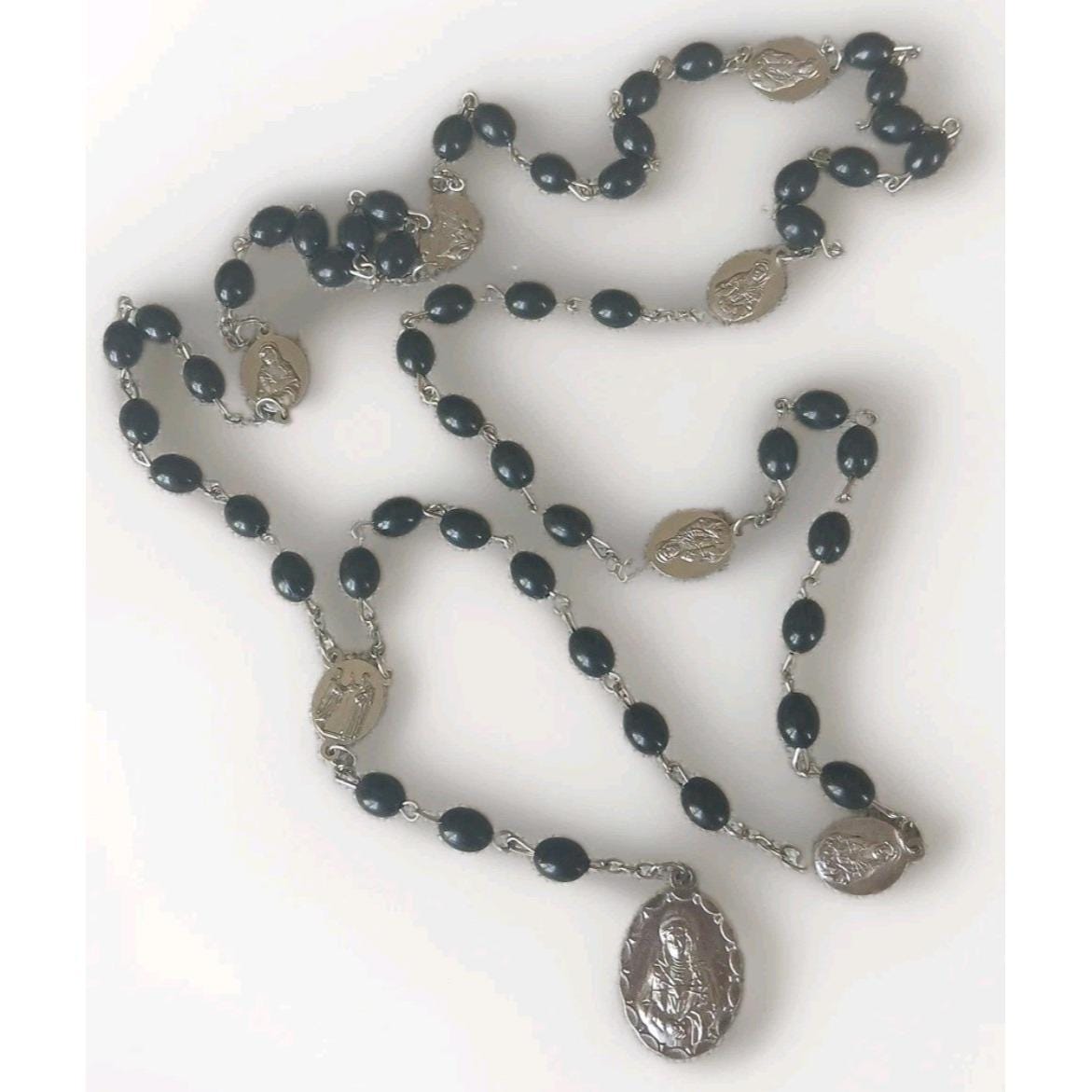 7 Sorrows of Mary Medal - Etsy