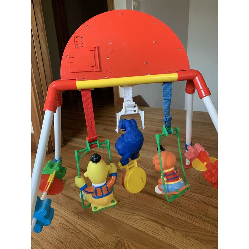 1990 Sesame Street Baby Play Gym Activity Center Big Bird - Etsy
