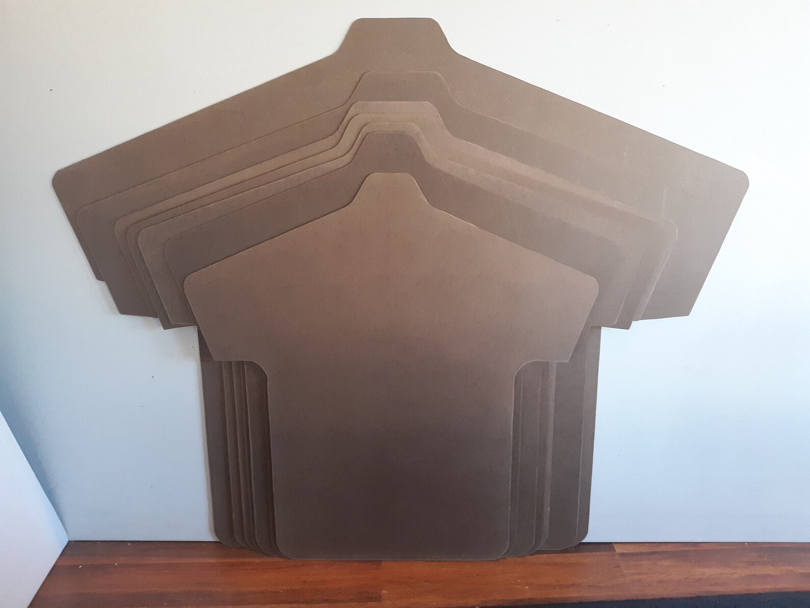 Full T Shirt 7 Pack Airbrush Sublimation Genuine 3/16 Hardboard Platens