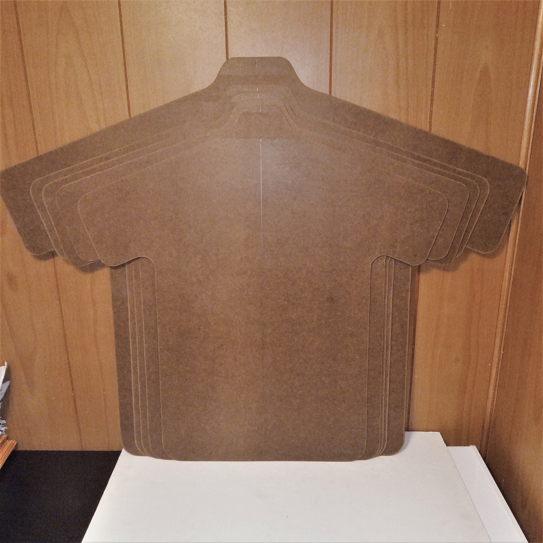 5 Pack Full T Shirt Airbrush Sublimation Genuine 3/16 Hardboard Platens