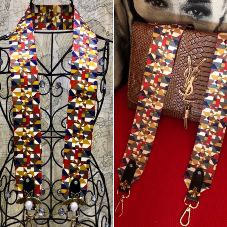 Vintage 50mm wide Strap Bag Strap Shoulder strap handbag Etsy